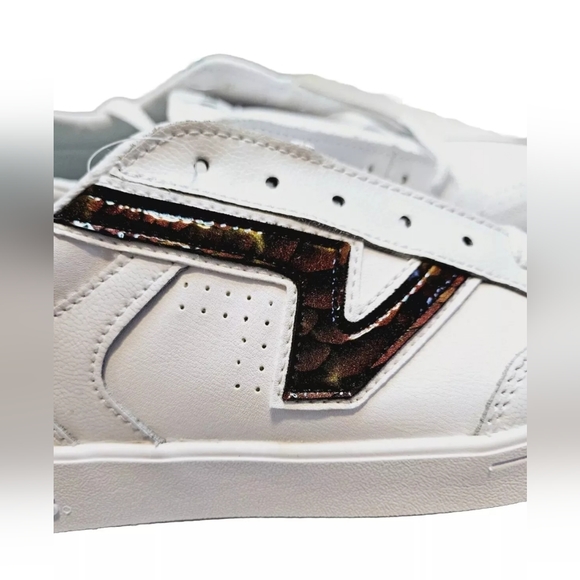 Vans Lowland Cc Big Reptile White/Brown Leather Unisex Sneakers 11 Men/12.5 Wn'S - Picture 10 of 13